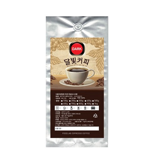 지오빈스 달빛커피 EXPRESS DARK 분쇄 커피, 에스프레소(업소용), 500g