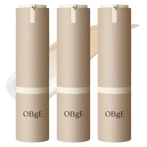 OBge 내추럴 올인원 커버 로션 톤업크림 50g, 3개