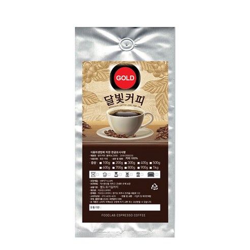 달빛커피 EXPRESS GOLD 원두, ESPRESSO, 200g
