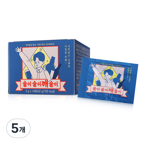 메이준뉴트리 숙취해소제 술이술이 깨술이, 42g, 5개