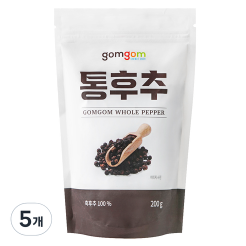 곰곰 통후추, 200g, 5개