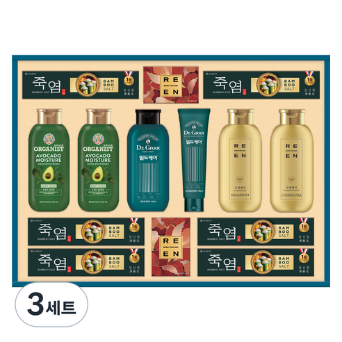 LG생활건강 정성담은 36호 선물세트 + 쇼핑백, 3세트
