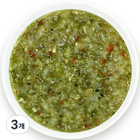 짱죽 유아용 실온이유식 한우두부비타민채죽 중기 죽2 9개월부터, 160g, 3개