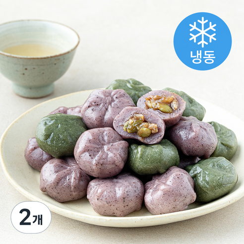 아리울떡공방 모듬견과 호떡꿀떡 (냉동), 350g, 2개, 1개입