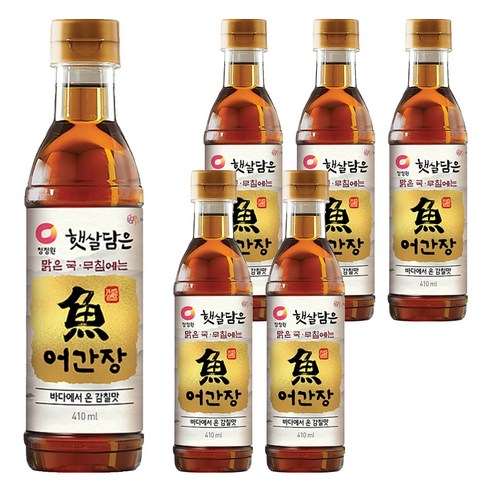 햇살담은 어간장, 6개, 410ml