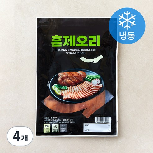 [로켓프레시] GAMI 중국산 훈제오리 한마리 완포 (냉동)