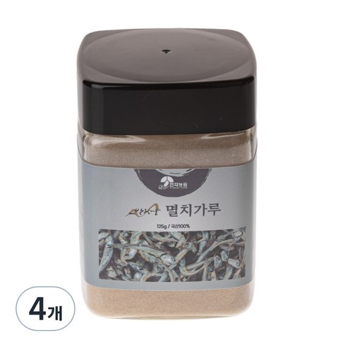 현재농원 박찬웅 멸치가루, 125g, 4개