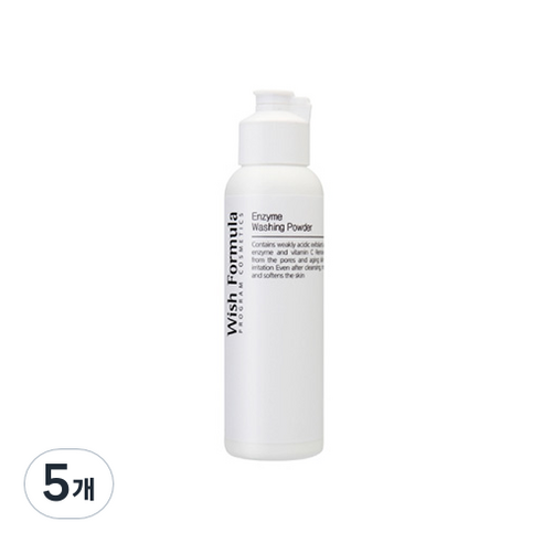 위시포물러 엔자임 워싱 파우더, 60g, 5개