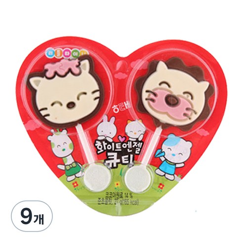해태화이트엔젤 큐티, 27g, 9개
