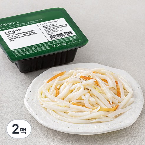 웰웰 실속 비빔 오징어젓, 250g, 1개 밥반찬 Best Top5 13 집반찬연구소 감자채볶음, 120g, 2팩