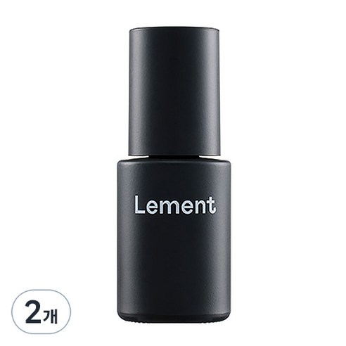 르멘트 하이 글로시 클리어 탑코트, 투명, 14ml, 2개