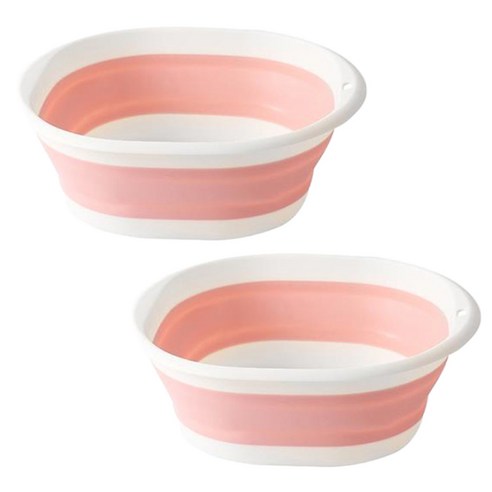 포코이 사각 접이식 대형 대야, 그레이, 2개