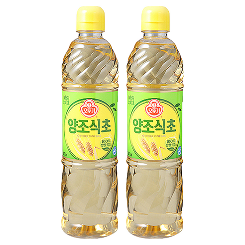 오뚜기 양조 식초, 2개, 900ml
