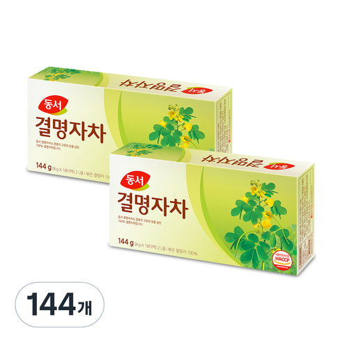 동서 결명자차, 8g, 144개