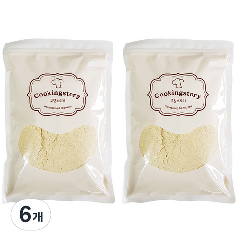 쿠킹스토리 아몬드분말, 500g, 6개 아몬드분말1kg 쿠킹스토리 아몬드분말, 500g, 6개 아몬드분말1kg