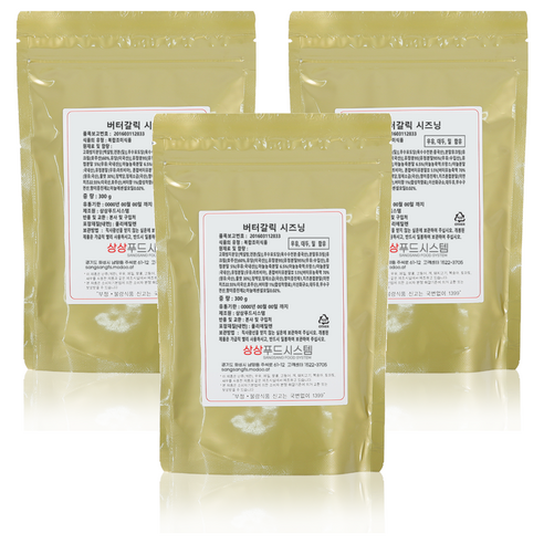 상상시즈닝 버터갈릭 시즈닝, 300g, 3개