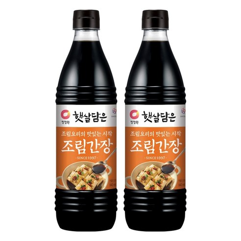 햇살담은 조림간장, 840ml, 2개