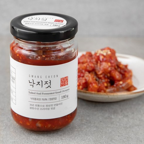 광천 낙지젓, 180g, 1개