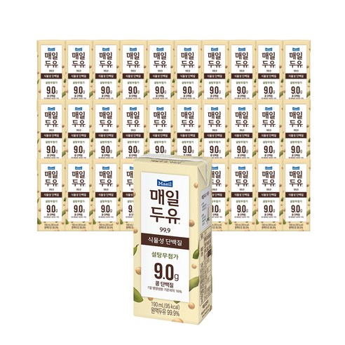 매일유업 매일두유 99.9, 190ml, 48개