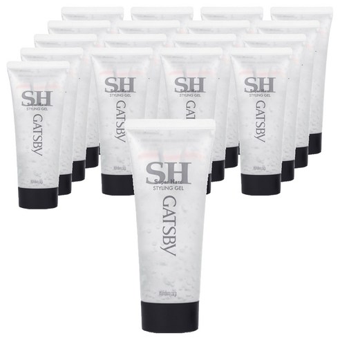 갸스비 수퍼하드 스타일링 헤어젤, 200g, 18개