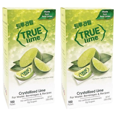 트루시트러스 트루라임 에이드분말, 800mg, 100개입, 2개