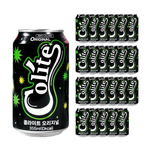 콜라이트 제로 오리지널, 24개, 355ml