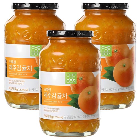 초록원 제주감귤차, 1kg, 1개입, 3개