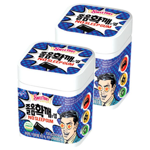 스위토리 졸음확깨는 껌, 108g, 2개