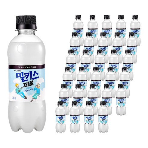 밀키스 제로, 300ml, 48개