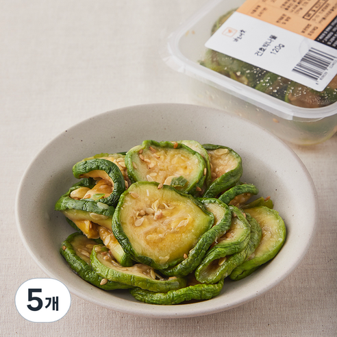 남도애꽃 건호박나물, 120g, 5개