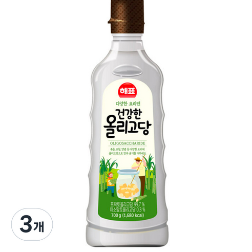 해표 건강한 올리고당, 700g, 3개