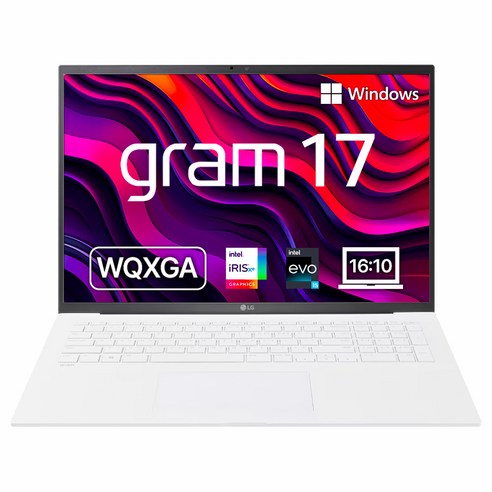 LG 2023 그램17 코어i5 인텔 13세대, 스노우 화이트, 512GB, 16GB, WIN11 Home, 17Z90R-GA56K
