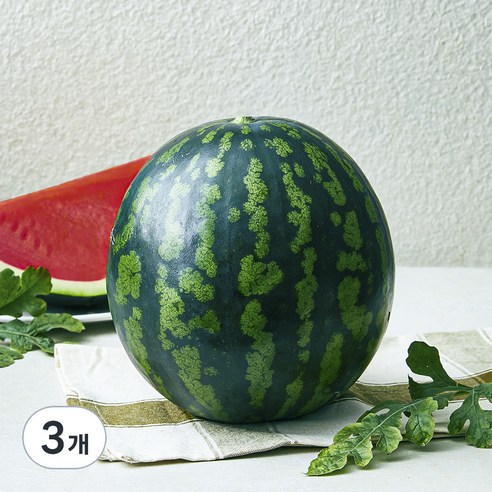 유명산지 11.5brix 수박, 5kg 미만, 3개
