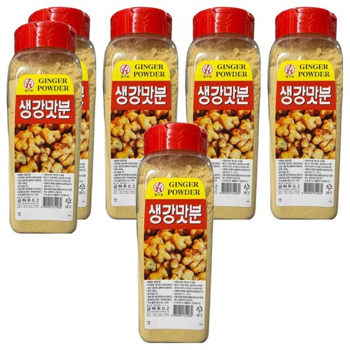 금하 생강맛분, 400g, 6개