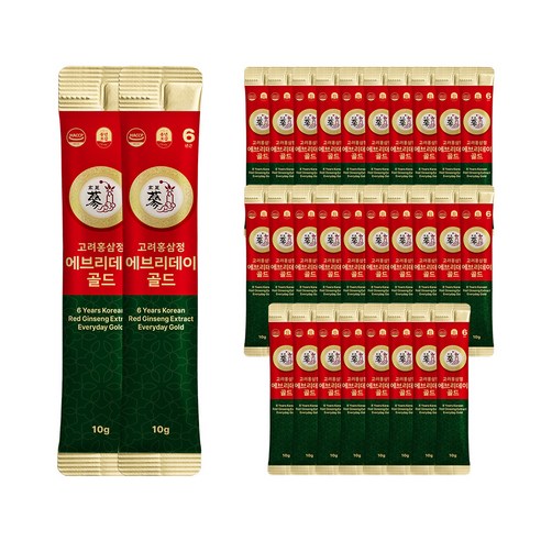 풍년보감 고려홍삼정 에브리데이 골드 홍삼스틱, 10g, 30개
