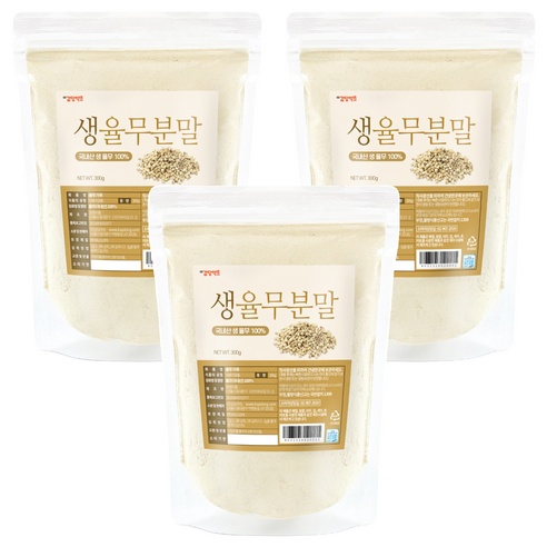 갑당약초 생율무 분말, 300g, 3개
