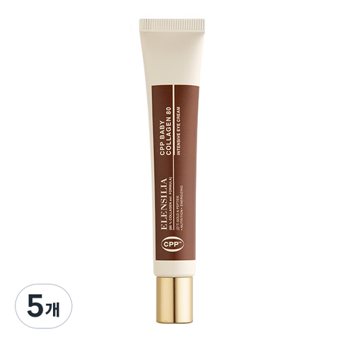 엘렌실라 CPP 베이비콜라겐 80 인텐시브 아이크림, 30g, 5개