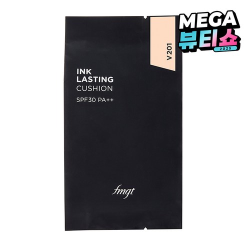 더페이스샵 잉크래스팅 쿠션 파운데이션 리필 15g, V201 애프리콧 베이지, 1개