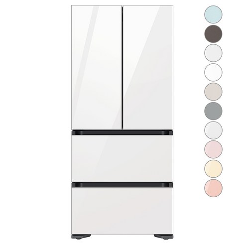[색상선택형] 삼성전자 비스포크 김치플러스 490L 4도어 김치냉장고 방문설치