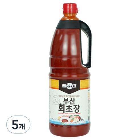 Gompyo 부산 회초장, 2kg, 5개