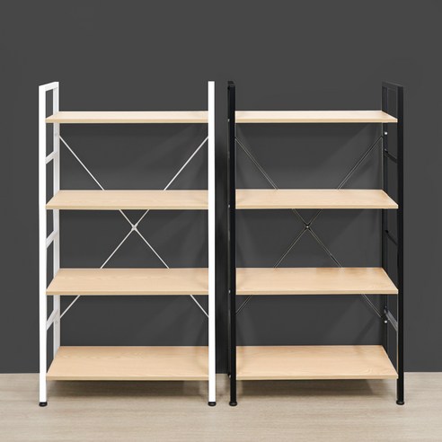 모던하고 실용적인 공간 만들기에 이상적인 코멧 4단 책장선반