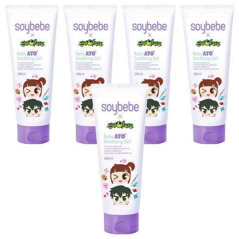 소이베베 베이비 아토 수딩젤, 200ml, 5개