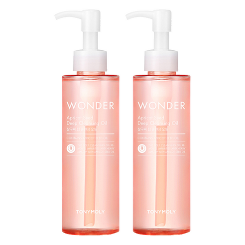 토니모리 원더 살구씨 딥 클렌징 오일, 190ml, 2개