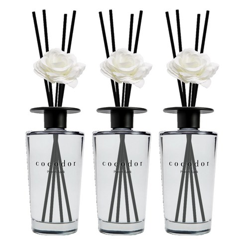 코코도르 블랙에디션 디퓨저, 편백, 500ml, 3개
