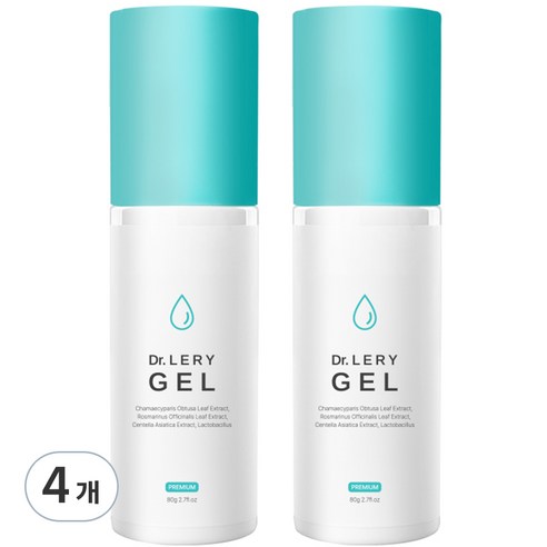 닥터레리 젤 프리미엄 바디오일, 80g, 4개