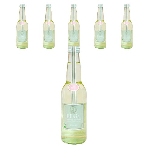 엘릭시아유기농로즈탄산음료, 330ml, 6개