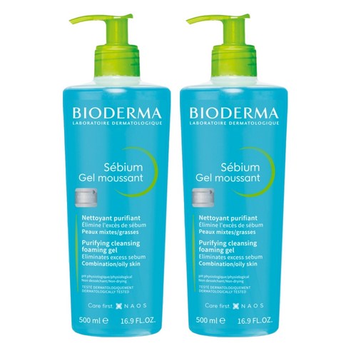 바이오더마 세비엄 무쌍 클렌징젤, 500ml, 2개