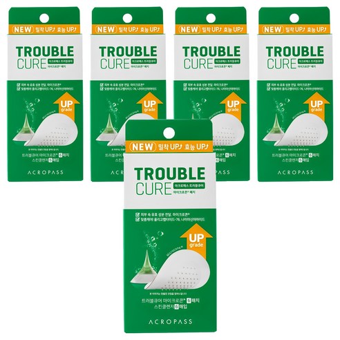 아크로패스 트러블큐어 마이크로콘 패치, 6개입, 5개