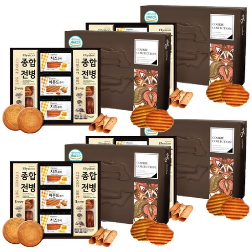 엘리시온 종합 과자 선물 세트, 단품, 4세트