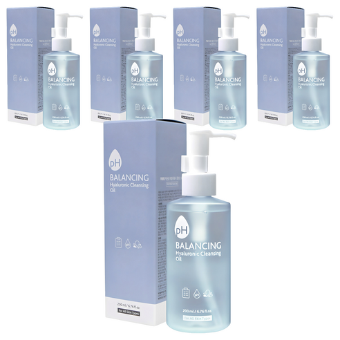 프레티 약산성 히알루로닉 클렌징오일, 200ml, 5개